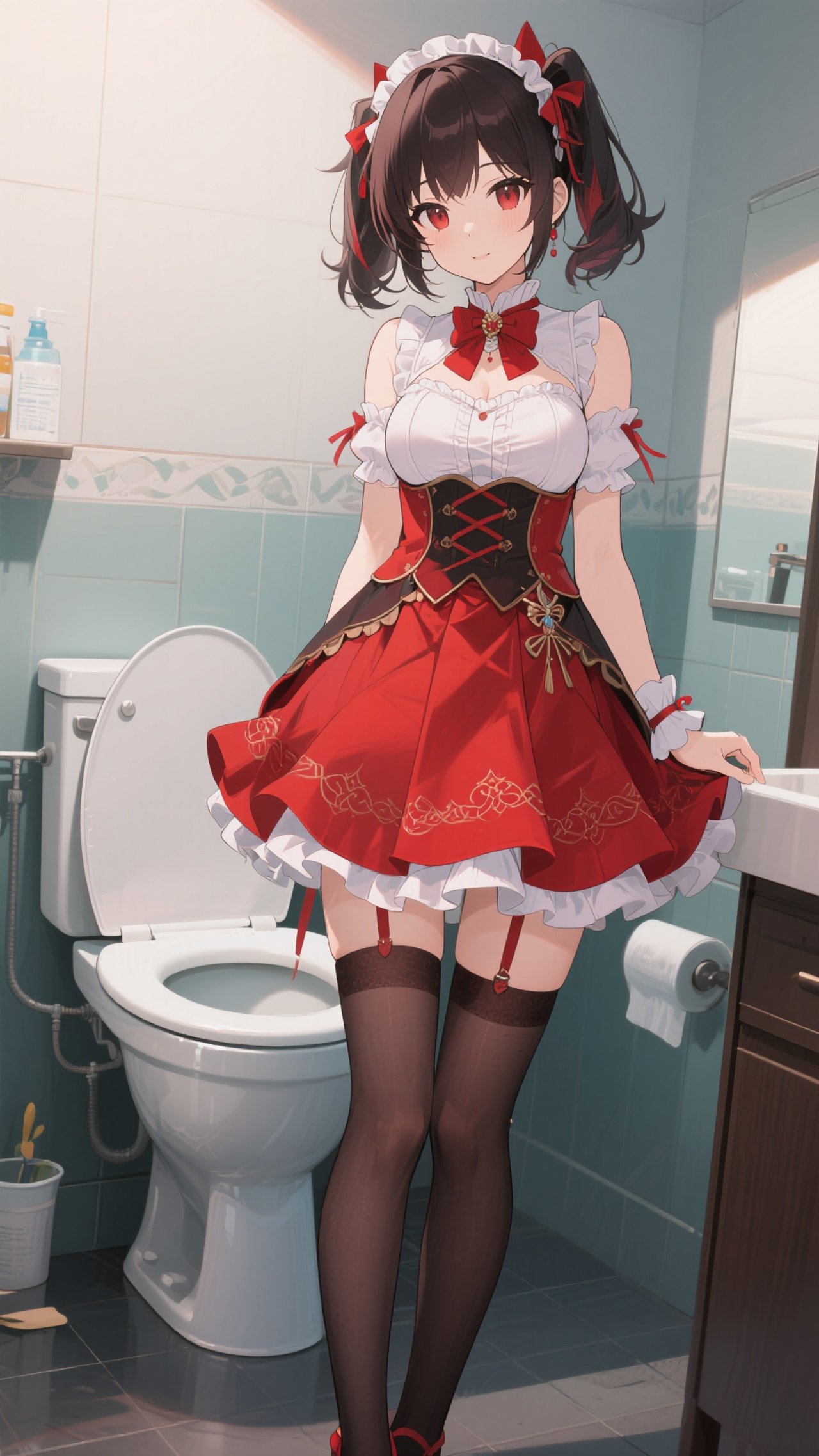トイレの◯子さん❤️ — りゆさんのAIイラスト