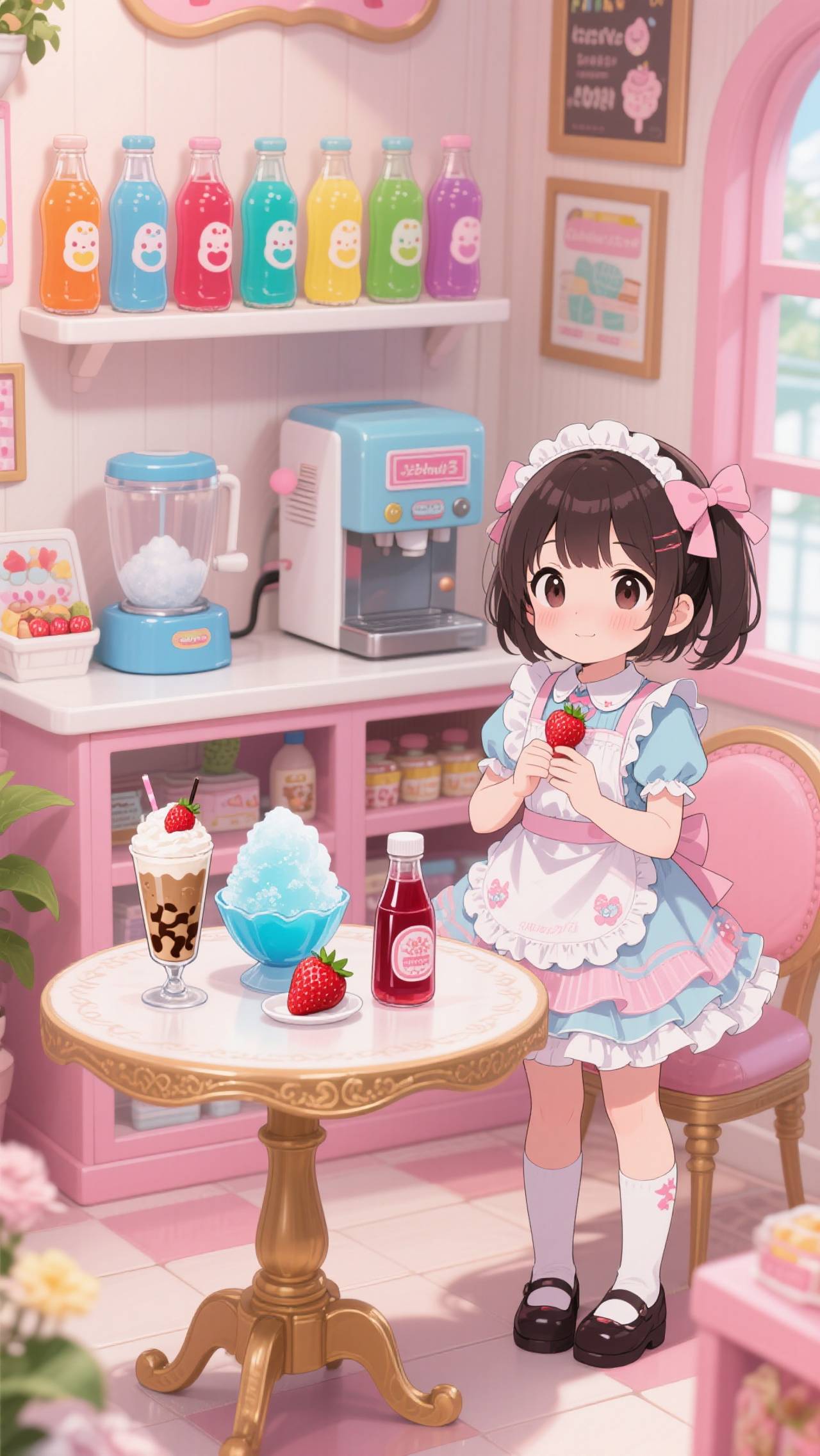 お店屋さんごっこ:可愛いフラッペ屋さん