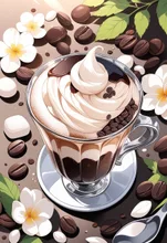 コーヒーゼリー — はるさんのAIイラスト