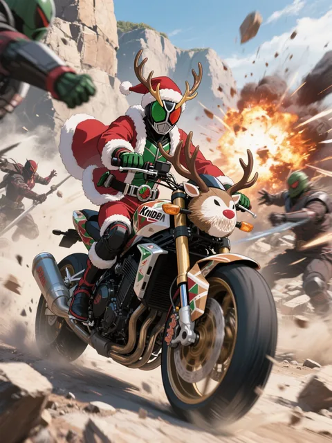 マスクドライダー三多十字(サンタクロース)