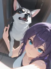 犬派🐕 ͗ ͗ — ユウさんのAIイラスト