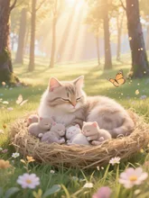ちいさなねこ家族