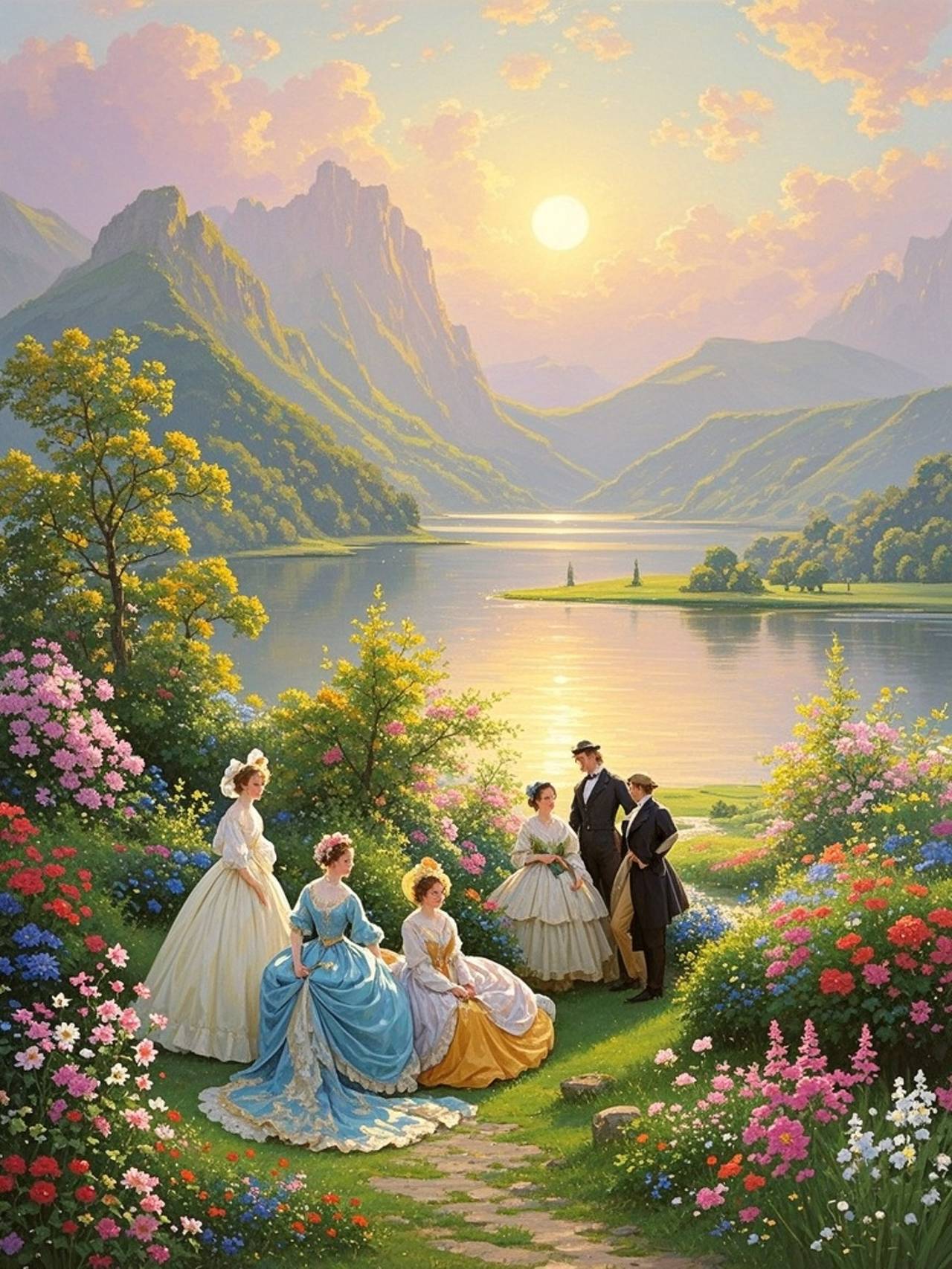 A day blessed by sunshine and breeze