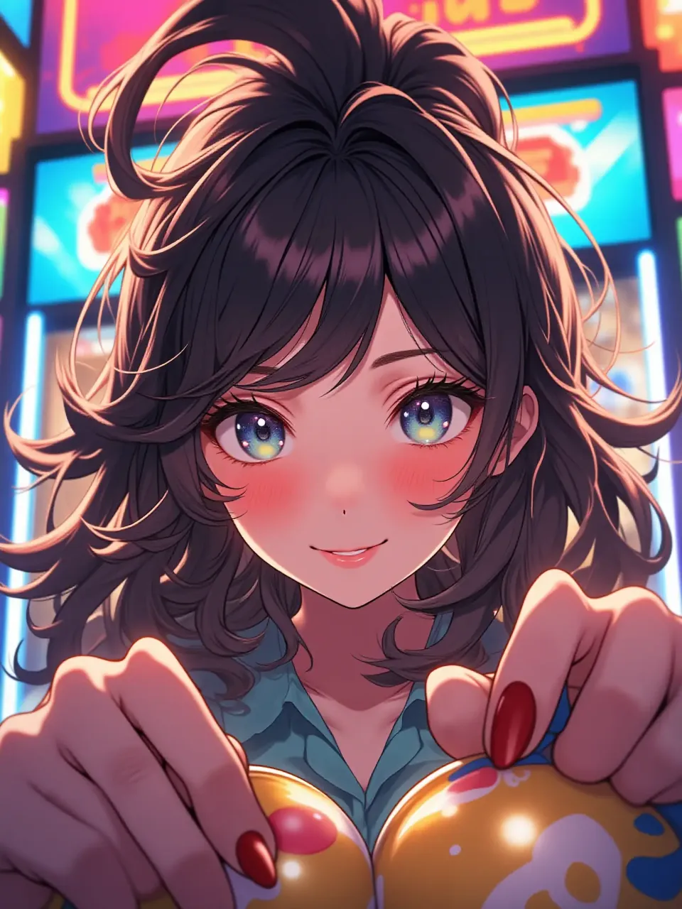 やったねv — 怠け者さんのAIイラスト