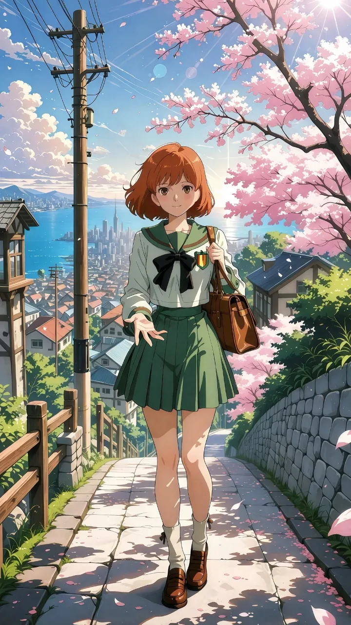 架空春制服コレクションNo.52(ナウシカ) — なごごさんのAIイラスト