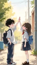 ハイタッチ