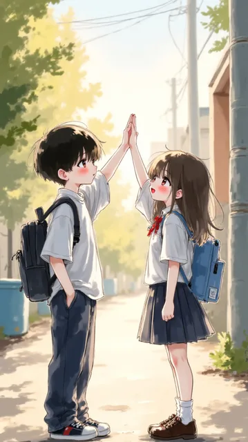 ハイタッチ