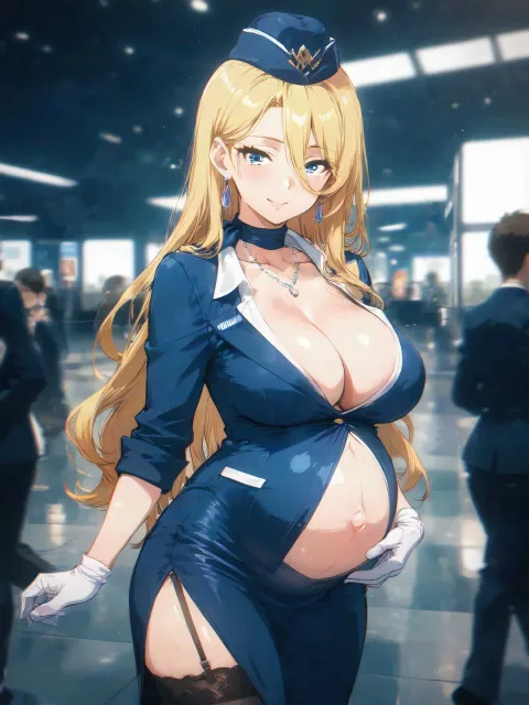 キャビンアテンダント!妊婦さん🥰🎐✨
