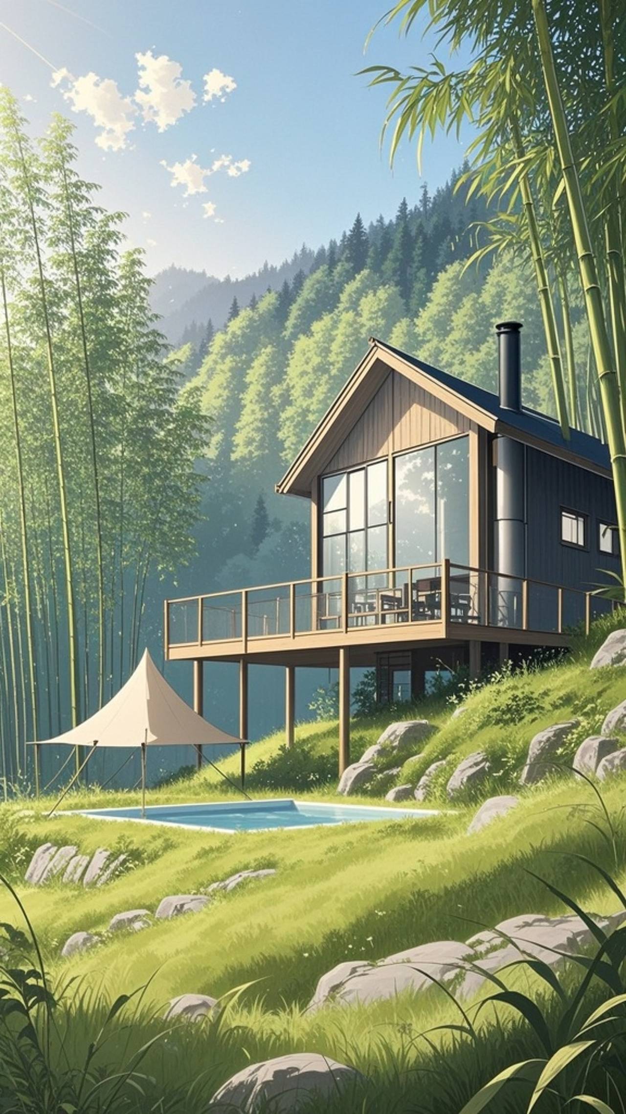 キャビン5 — architecturehottoさんのAIイラスト