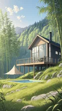 キャビン5 — architecturehottoさんのAIイラスト