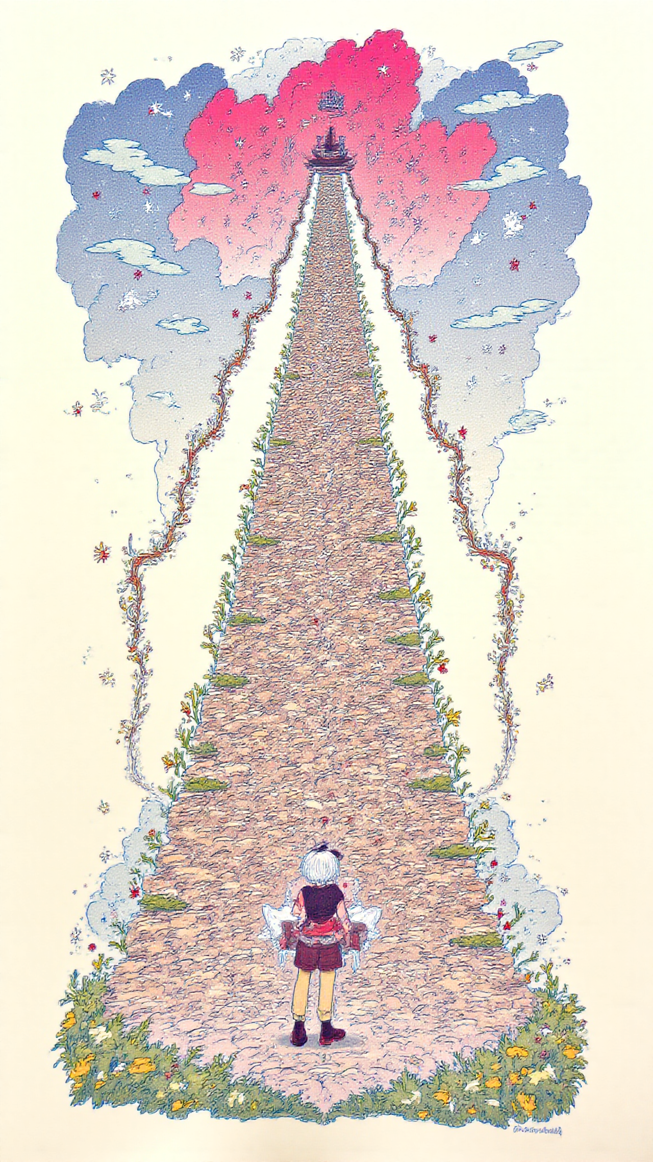 夢で見た — 赤髪さんのAIイラスト