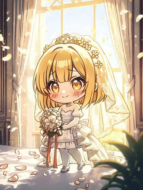 ちび花嫁の朝