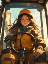 画像生成チャレンジ·働く車🚛 の投稿作品
