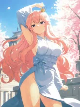 姫路城の擬人化·白鷺のよそおい の投稿作品