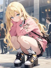 金髪の女の子
