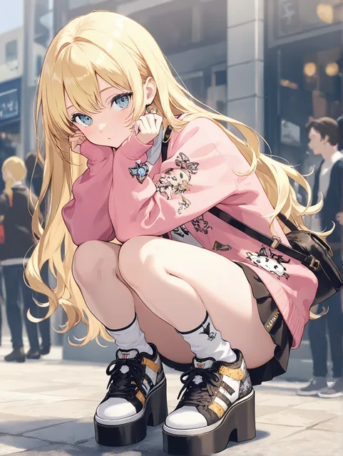 金髪の女の子