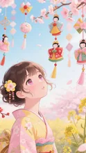 画像生成チャレンジ·ひな祭り の投稿作品