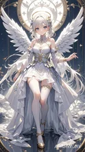 光沢のある優雅なドレス
