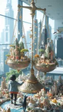 理想の街のバランス