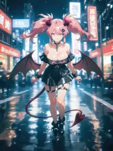 妖艶なサキュバス·夜を誘う悪魔の美女 の投稿作品