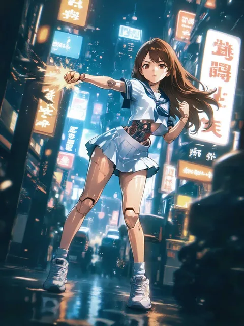 攻殻機動女子校生…茶