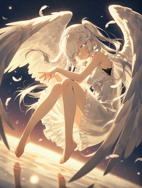 夜明けの天使