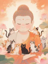 画像生成チャレンジ·仏様 の投稿作品