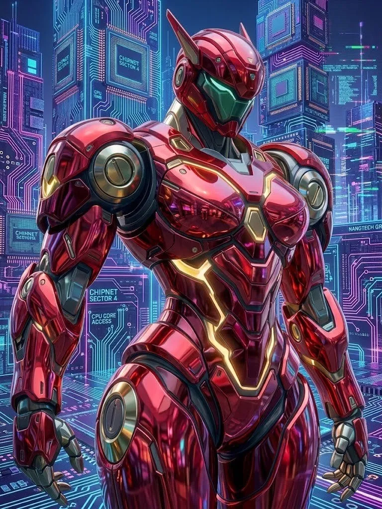 IRON WOMAN！