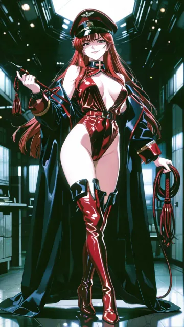 a female officer from an evil… - 悪の女幹部