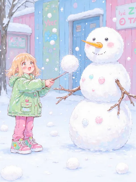 カラフルで可愛いイラスト - 画像生成チャレンジ / sakurawhite