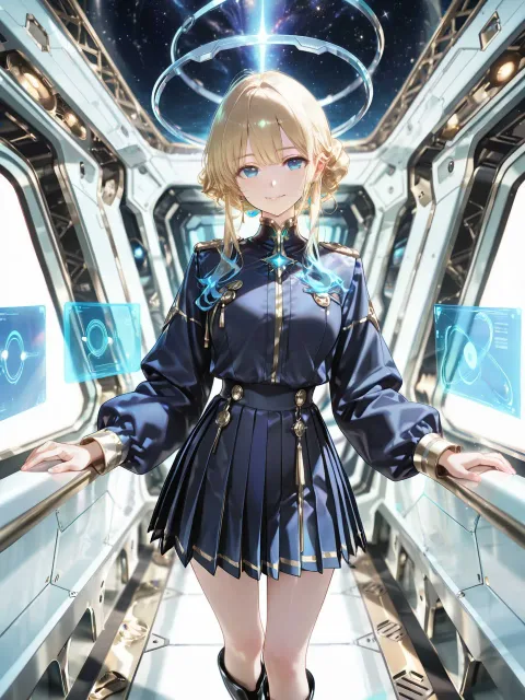 top quality、ultra-detailed - 宇宙船のクルー