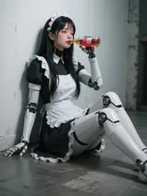 サイボーグだって酔いたい夜はあるのよ — 青髪のジャンクスさんのAIイラスト