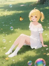 暖かい春の日