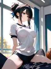体育 — ちぽちぽさんのAIイラスト