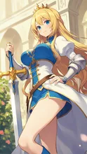 姫騎士4 — お姫様・プリンセスのAIイラスト|SUPPART