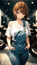 サロペット·肩ひもをゆるめて の投稿作品