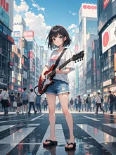 雑踏 — sehoさんのAIイラスト