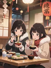 年越し蕎麦②