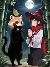 あれ!狸だったの?