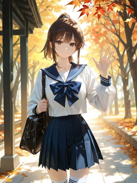 一緒に帰ろっか…