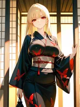 美女と温泉旅館 — れうさんのAIイラスト