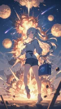 地球に直撃！