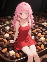 アーモンドチョコとのくみあわせ