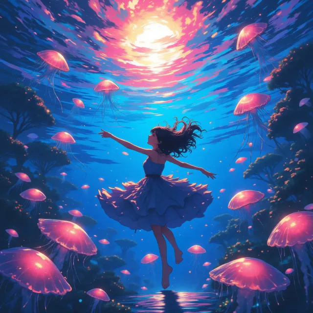 クラゲとダンス
