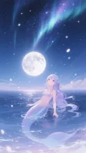 これが海の上の世界かぁ… — LunaさんのAIイラスト
