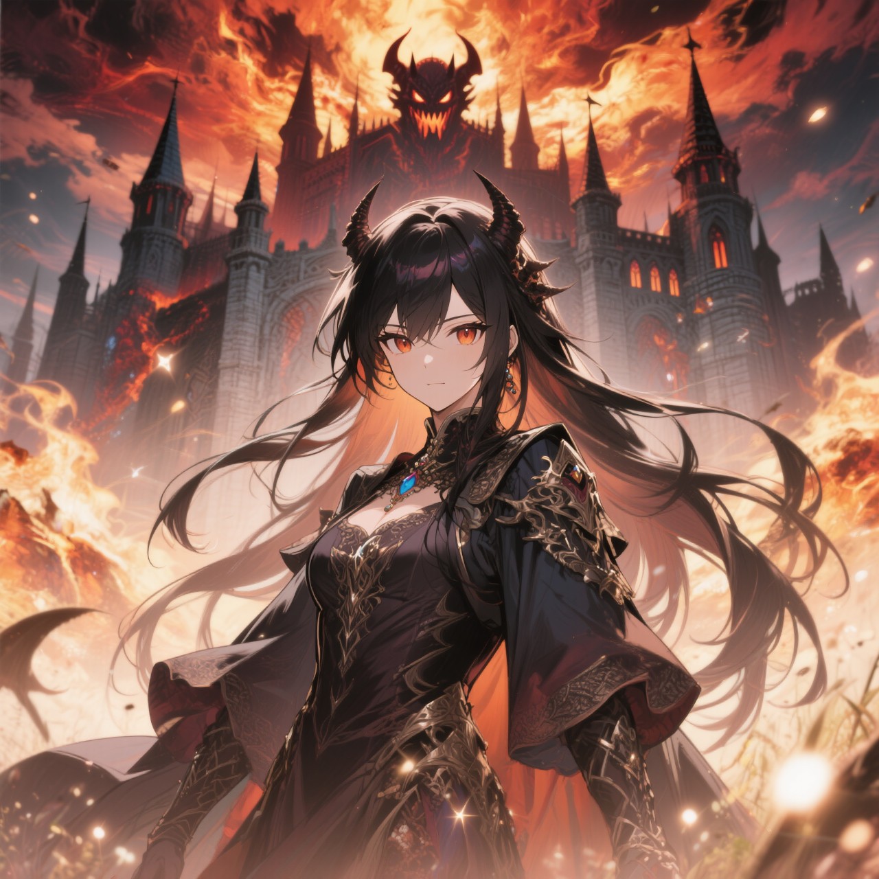 魔界の城
