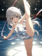 ダイナミックな演技 — レオタードイラストのAIイラスト|SUPPART