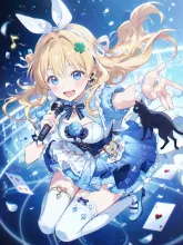 アリスのライブステージ2 — ダンスイラストのAIイラスト｜SUPPART