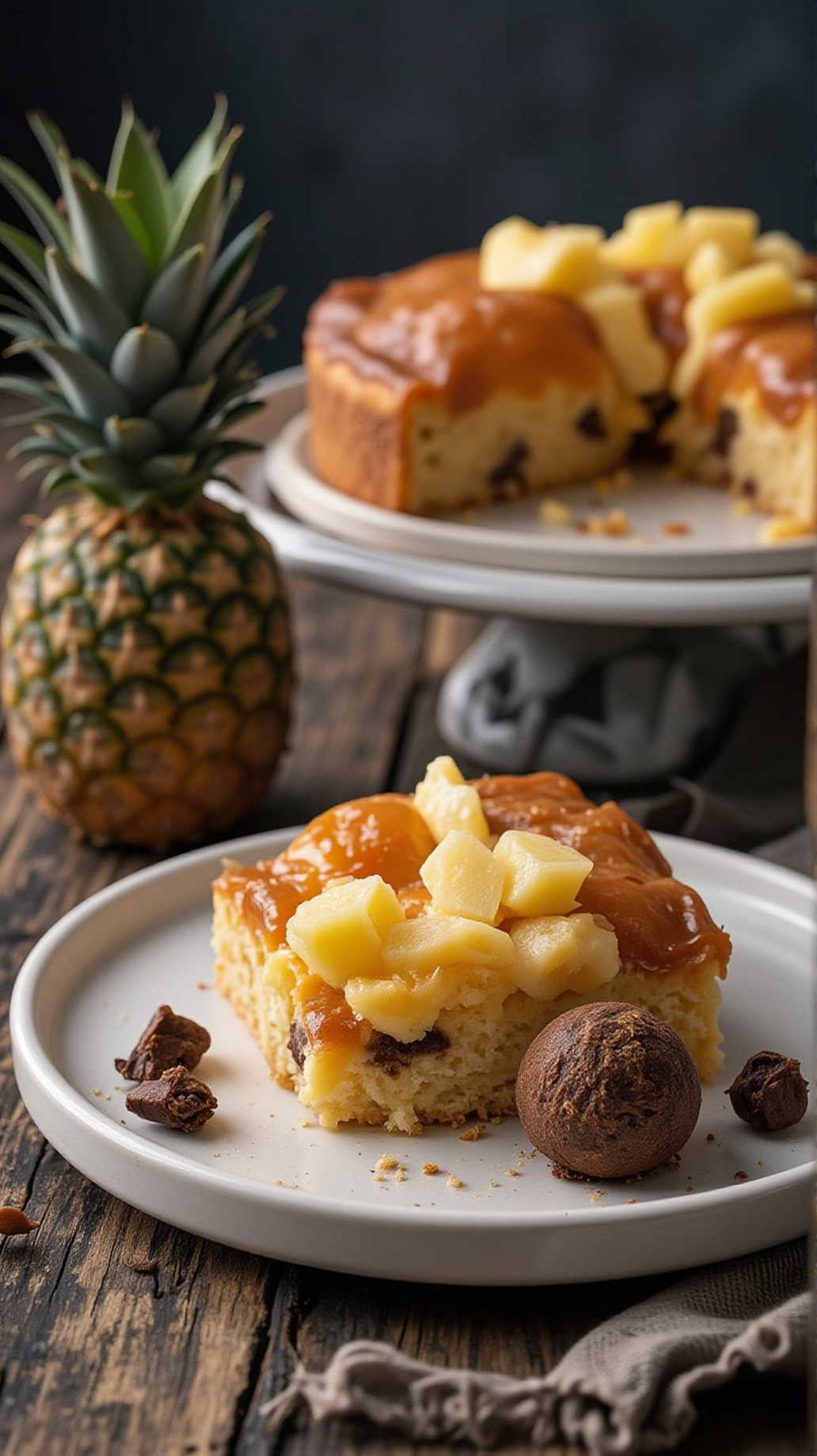 pineapple 🎂 🥮 cake — nateさんのAIイラスト