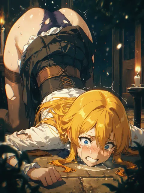 「私は、、やってなっ、、いやっ、、、いっ♡、、」